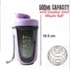 Gym Shaker Bottle – Leak Proof, 500ml for Protein & Hydration
