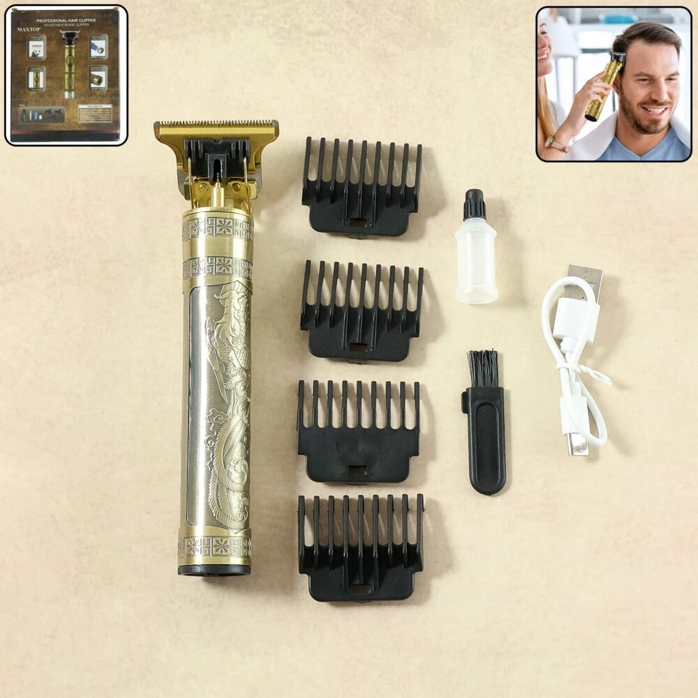 Electric Hair Trimmer – Precision Blade with Multi Comb Attachments