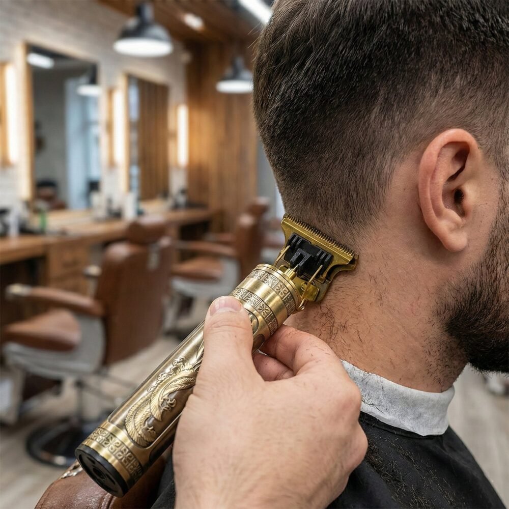 Electric Hair Trimmer – Precision Blade with Multi Comb Attachments