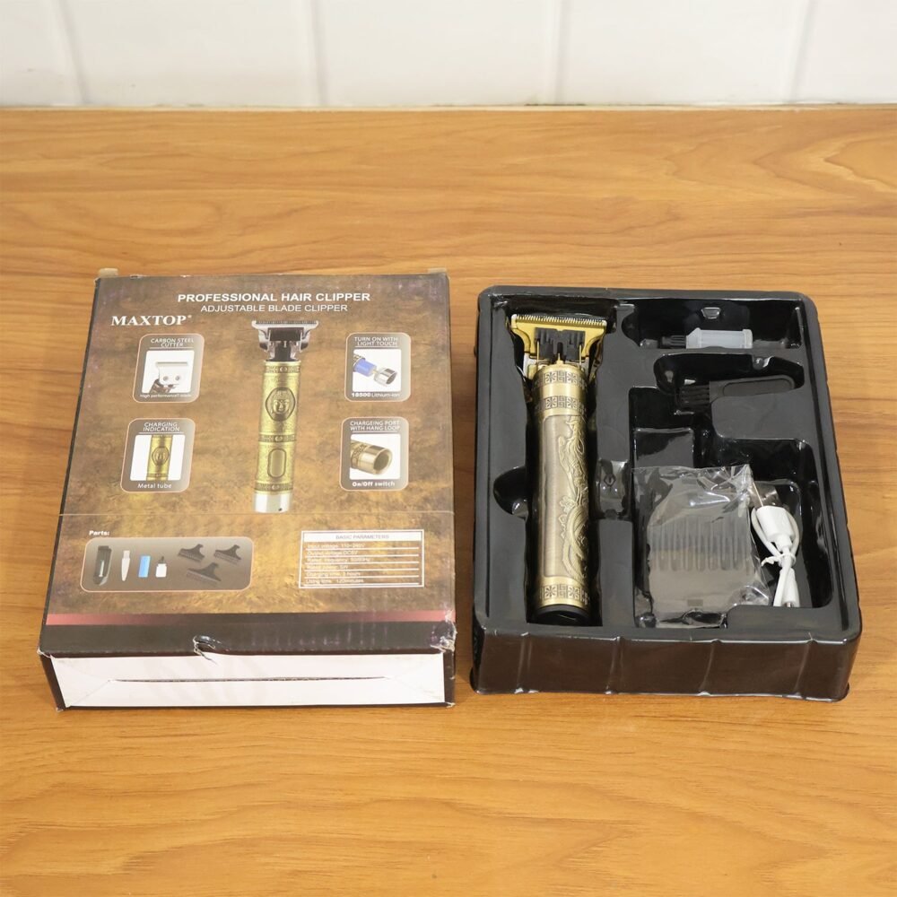 Electric Hair Trimmer – Precision Blade with Multi Comb Attachments
