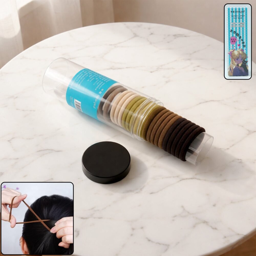 Elastic Hair Bands – Soft & Stretchable for Daily Styling