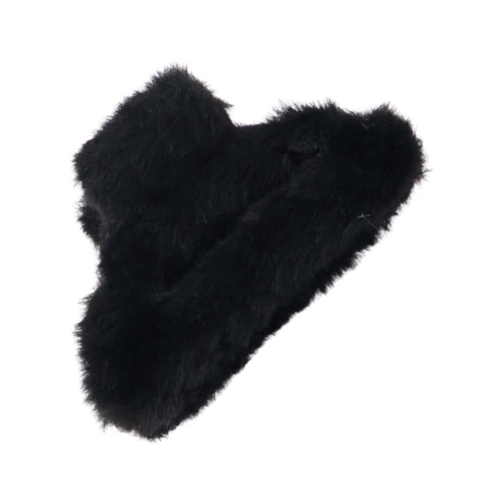 Soft Faux Fur Hair Claw Clip – Big Size Fluffy Grip