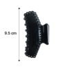 Black Hair Claw Clip – Strong Grip, Non-Slip & Stylish Design