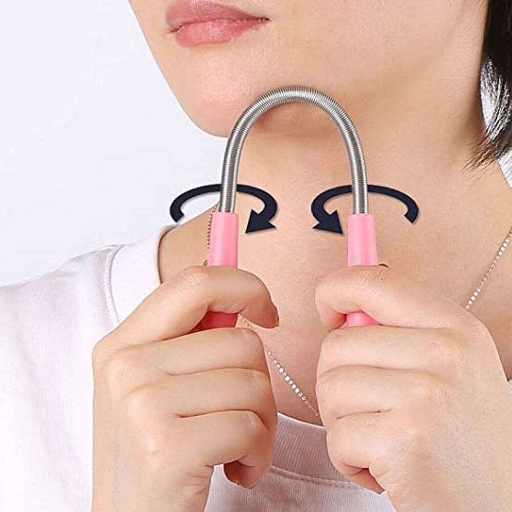 Facial Hair Remover Spring Tool – Gentle, Painless Epilator