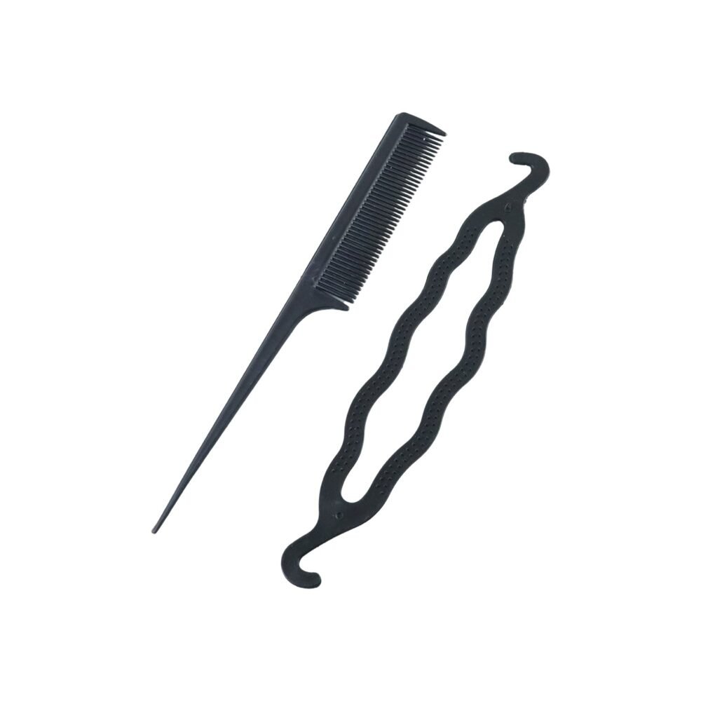 Multi Purpose 4 in 1 Hair Styling Tool Kit – Easy DIY Hairstyles