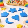 Kids Learning Shape Puzzle Toy – 6 Piece Educational Blocks for Toddlers