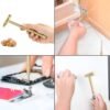 5-in-1 Small Hammer with Interchangeable Screwdriver Tips – Versatile Repair Tool