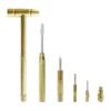 5-in-1 Small Hammer with Interchangeable Screwdriver Tips – Versatile Repair Tool