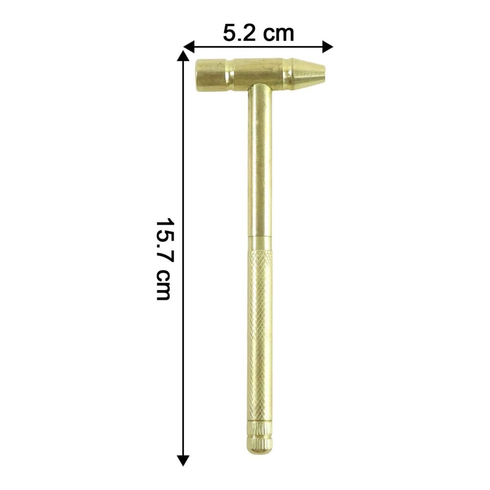 5-in-1 Small Hammer with Interchangeable Screwdriver Tips – Versatile Repair Tool