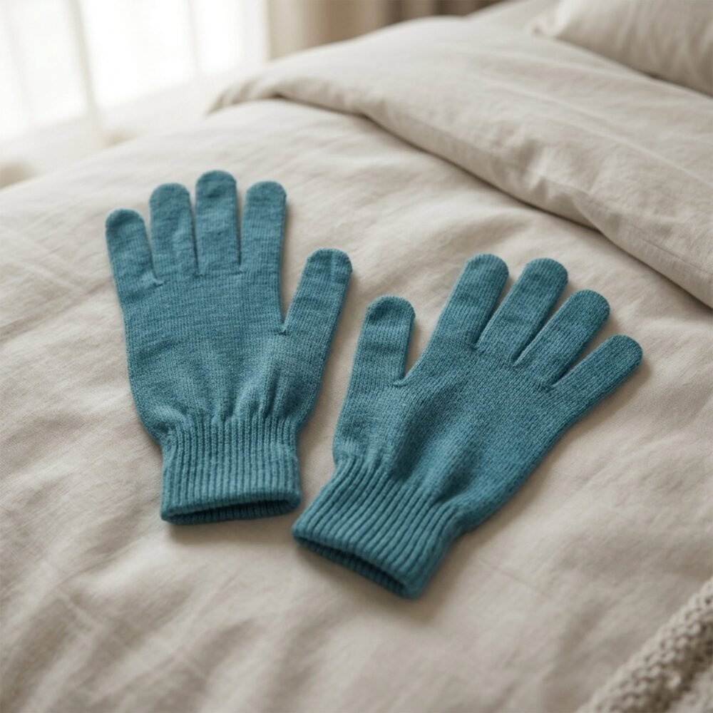 Warm Winter Knitted Gloves – Soft, Stretchable & Unisex for Cold Weather