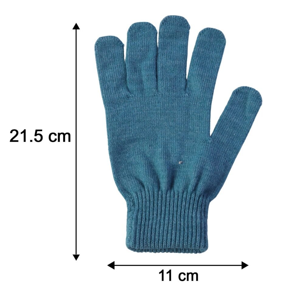 Warm Winter Knitted Gloves – Soft, Stretchable & Unisex for Cold Weather