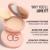 Hazelnut Compact Powder – Flawless Matte Finish with Nourishing Care