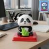 Solar Powered Panda Showpiece – Eco-Friendly Moving Head Decor