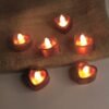 Heart Shape LED Flameless Candles – Romantic Safe Decorative Set