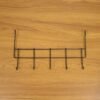 HookHangerOrganizer-live.jpg Over the Door Metal Hook Rack – Space Saving 5 Hook Organizer