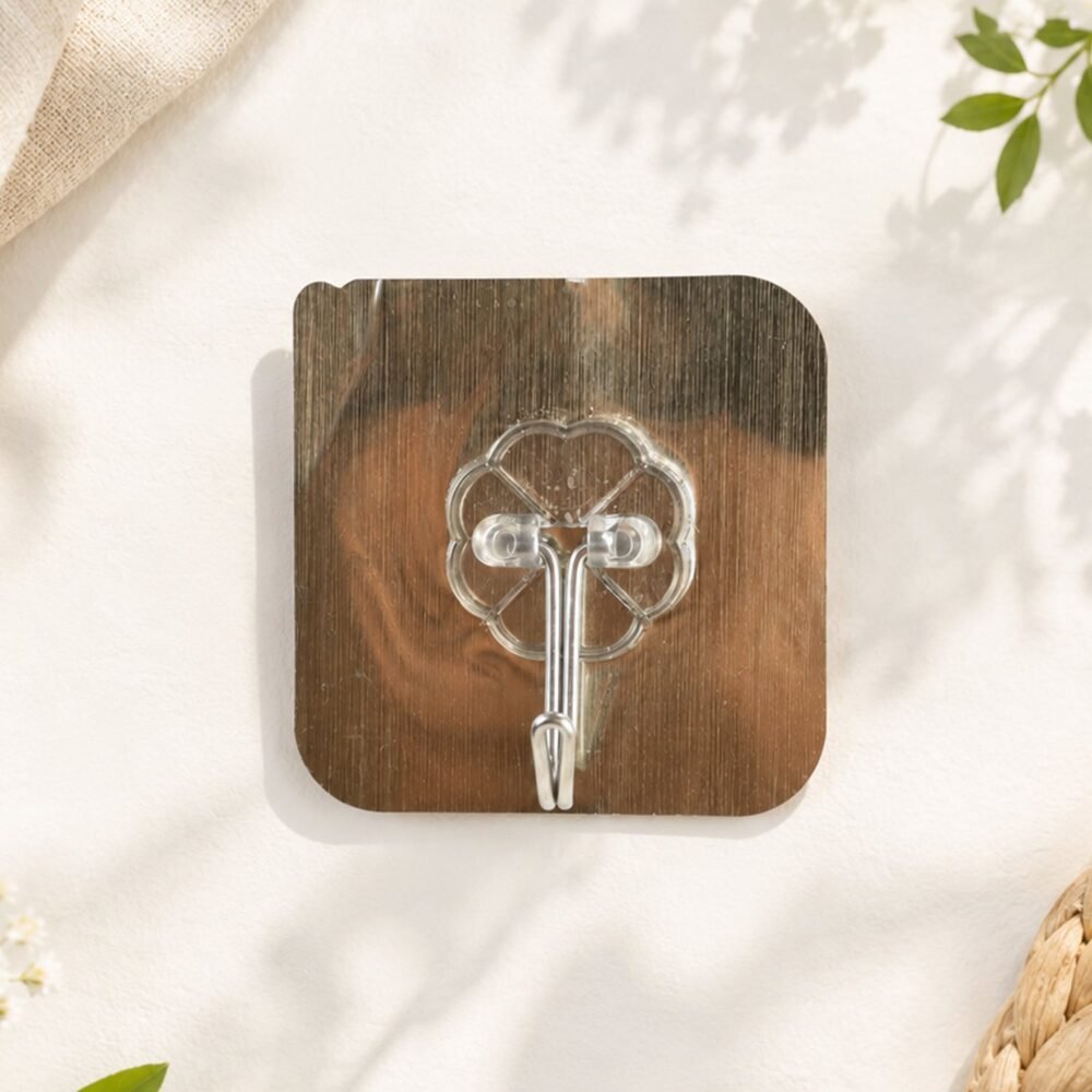 Self Adhesive Wall Hook – Strong & Multi-Purpose Mounting Solution