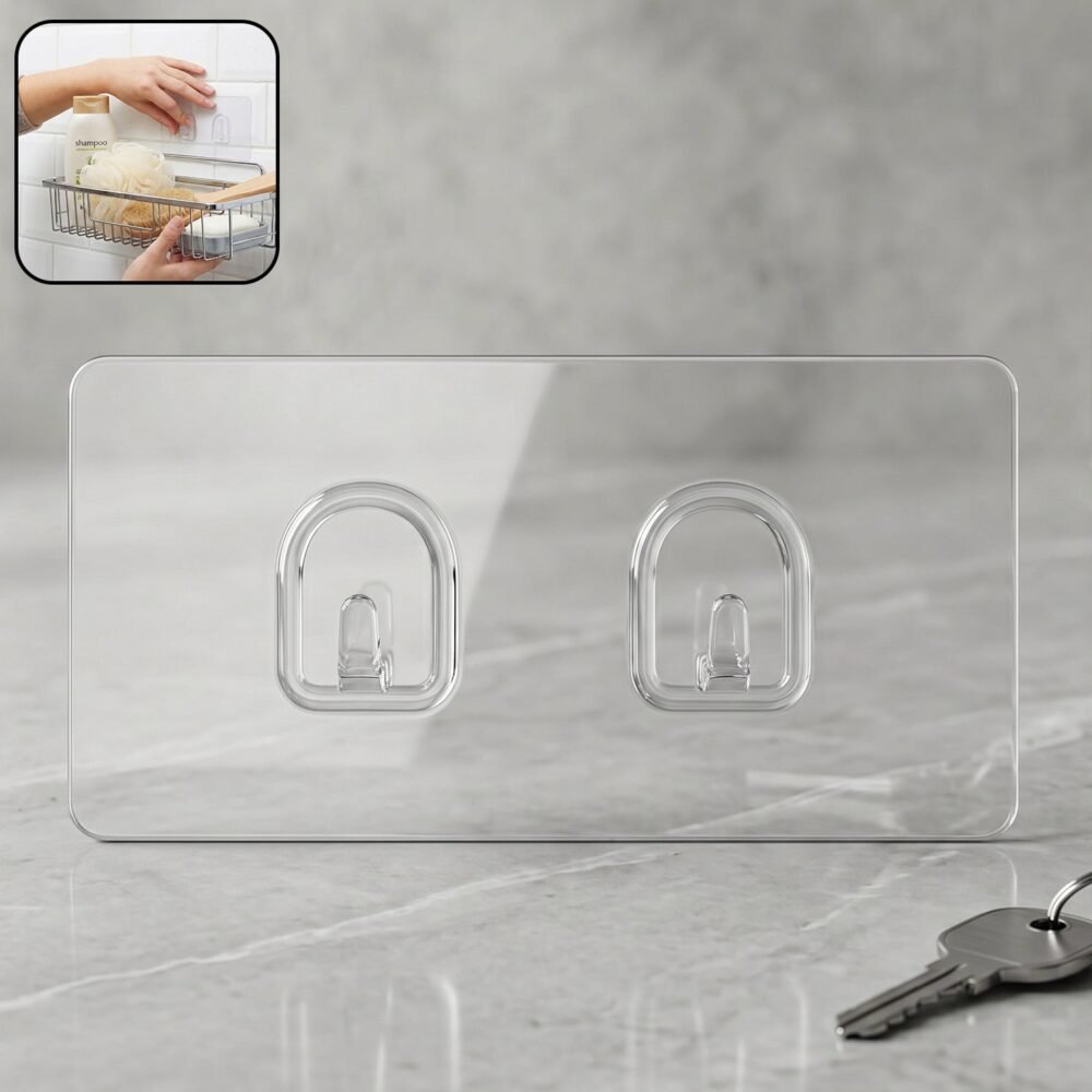 Self-Adhesive Wall Hook – Damage-Free Storage Solution