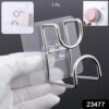 Transparent Wall Hook – No Drill, Multipurpose Adhesive Design