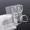 Transparent Wall Hook – No Drill, Multipurpose Adhesive Design