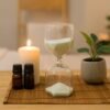 Hourglass-05.jpg Glass Hourglass Timer – Elegant 2.5-Minute Visual Focus Timer