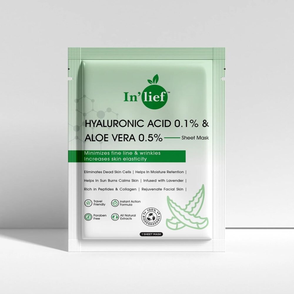 Hyaluronic Acid Facial Mask – Deep Hydration & Skin Rejuvenation