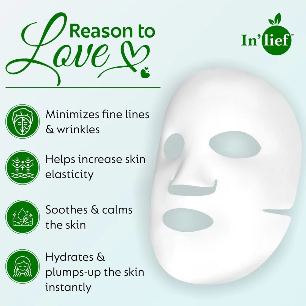 Hyaluronic Acid Facial Mask – Deep Hydration & Skin Rejuvenation