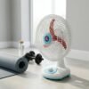 HybrideTableFan-02.jpg Rechargeable Table Fan – Portable with LED Light & Dual Power