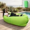 InflatableSofalightgreen-01.jpg Inflatable Lounger – Portable Outdoor & Travel Recliner