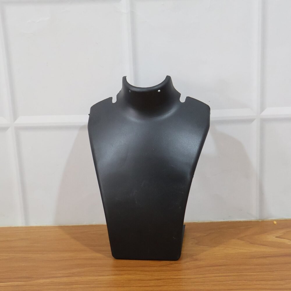 JewelleryStandHolder-live.jpg Necklace Display Stand – Premium Black Mannequin Bust 15x11 cm