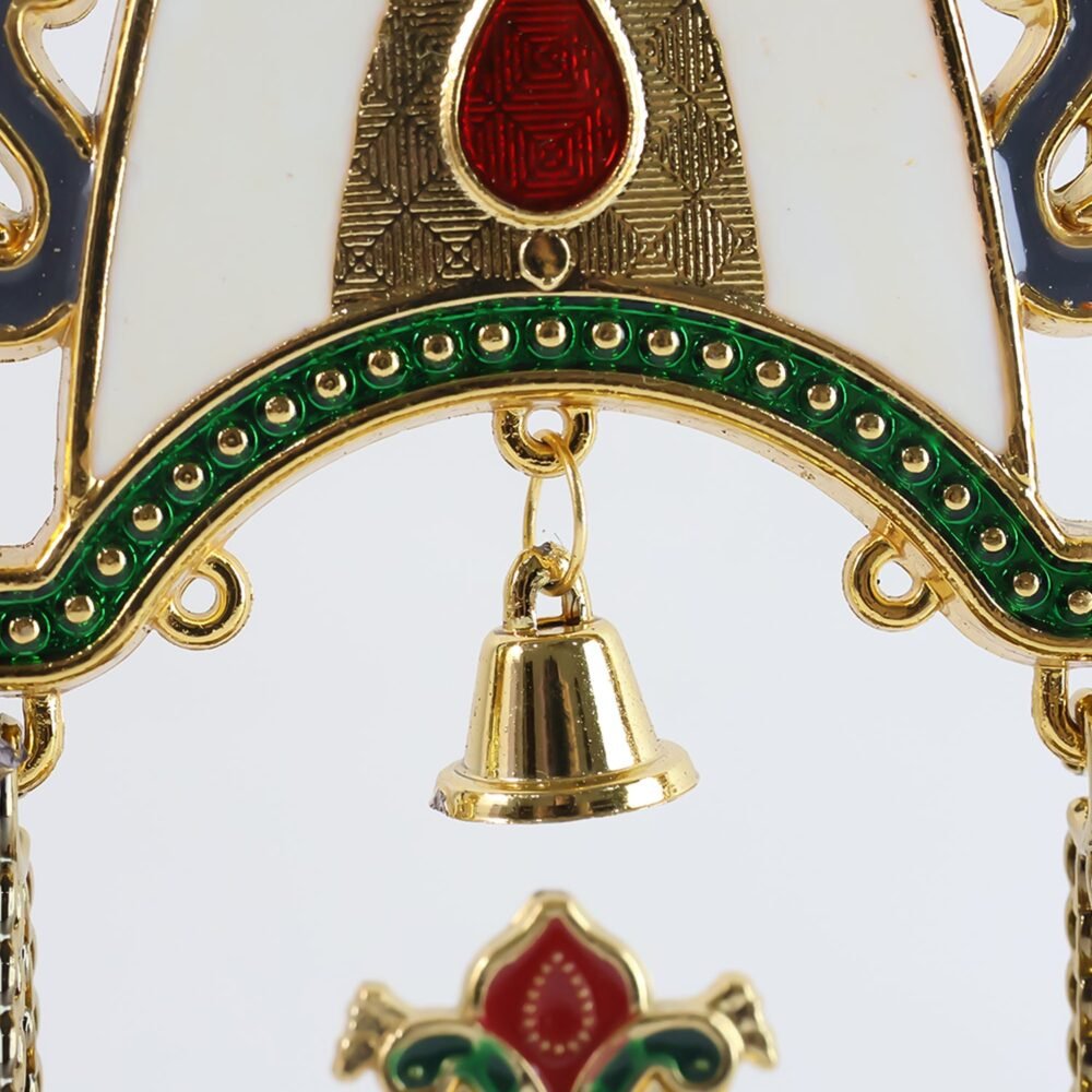 Jhula-04.jpg Pooja Jhula Mandir – Traditional Decorative Idol Swing with Bell