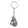 Silver Finish Bal Krishna Metal Keychain – Elegant Devotional Charm