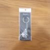 Silver Finish Bal Krishna Metal Keychain – Elegant Devotional Charm