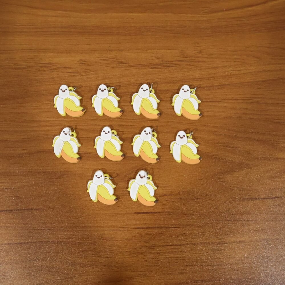 Key-Chain-Accessories-air-Banana-live.jpg Cartoon Banana Keychains – Cheerful 10pc Set for Bags & Keys