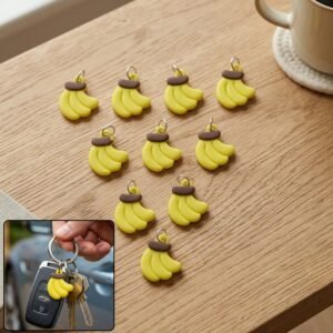 KeyChainAccessoriesairBanana02-WOSKU-01.jpg Banana Shape Keychain – Fun and Trendy Bag Accessory