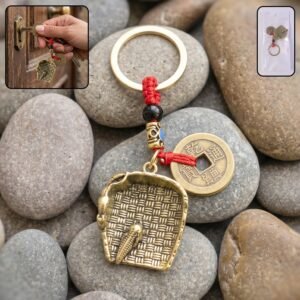 Keychain-1_70f30ff1-5a2f-40be-8b89-e6a0c55f1532.jpg Feng Shui Lucky Coin Keychain – Prosperity and Good Fortune
