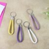 Braided Loop Keychain Set – Stylish 4-Piece Key Organizer