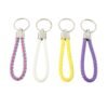 Braided Loop Keychain Set – Stylish 4-Piece Key Organizer