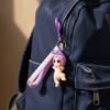 Baby Doll Silicone Keychain – Soft Cute Cartoon Charm