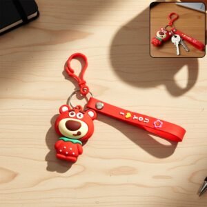 Keychain07-WOSKU-01.jpg Cartoon Bear Figure Keychain – Cute & Stylish Accessory