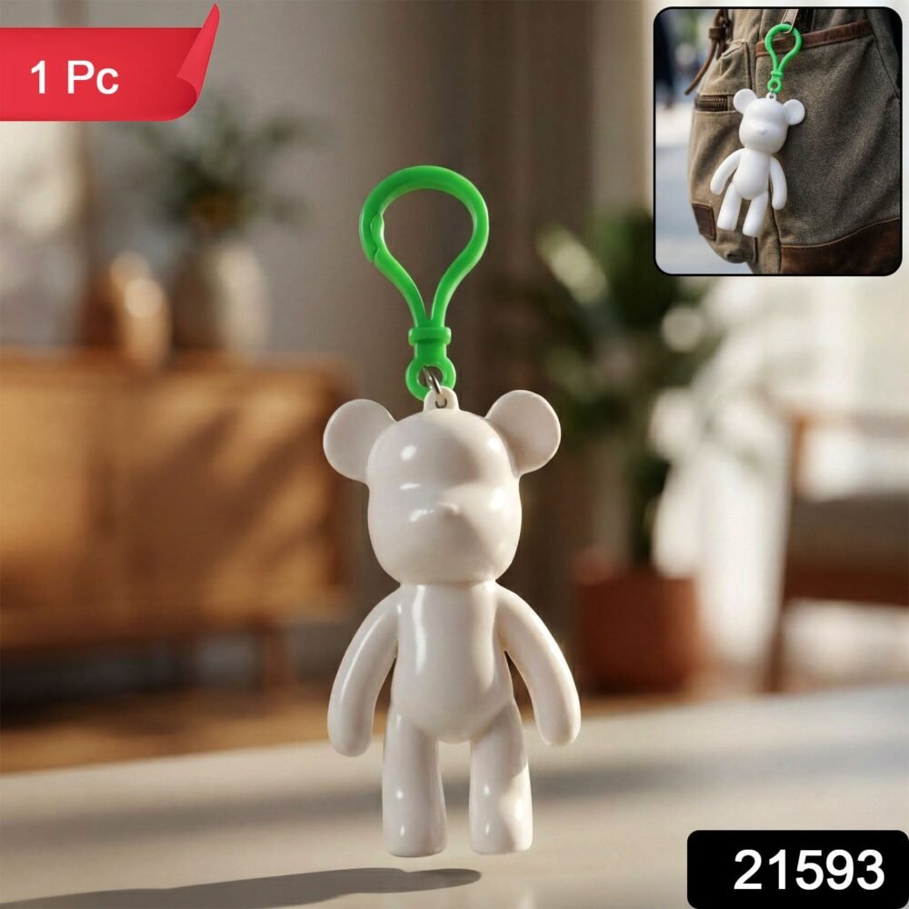 Keychain2-WSKU-01.jpg Bear Shape Decorative Keychain – Cute & Practical Accessory