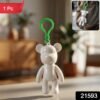 Keychain2-WSKU-01.jpg Bear Shape Decorative Keychain – Cute & Practical Accessory