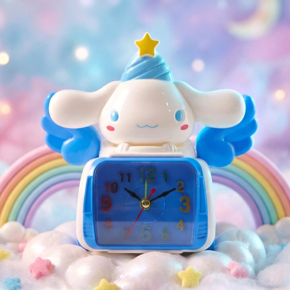 Kids Cartoon Bunny Alarm Clock – Cute, Vibrant & Fun Design