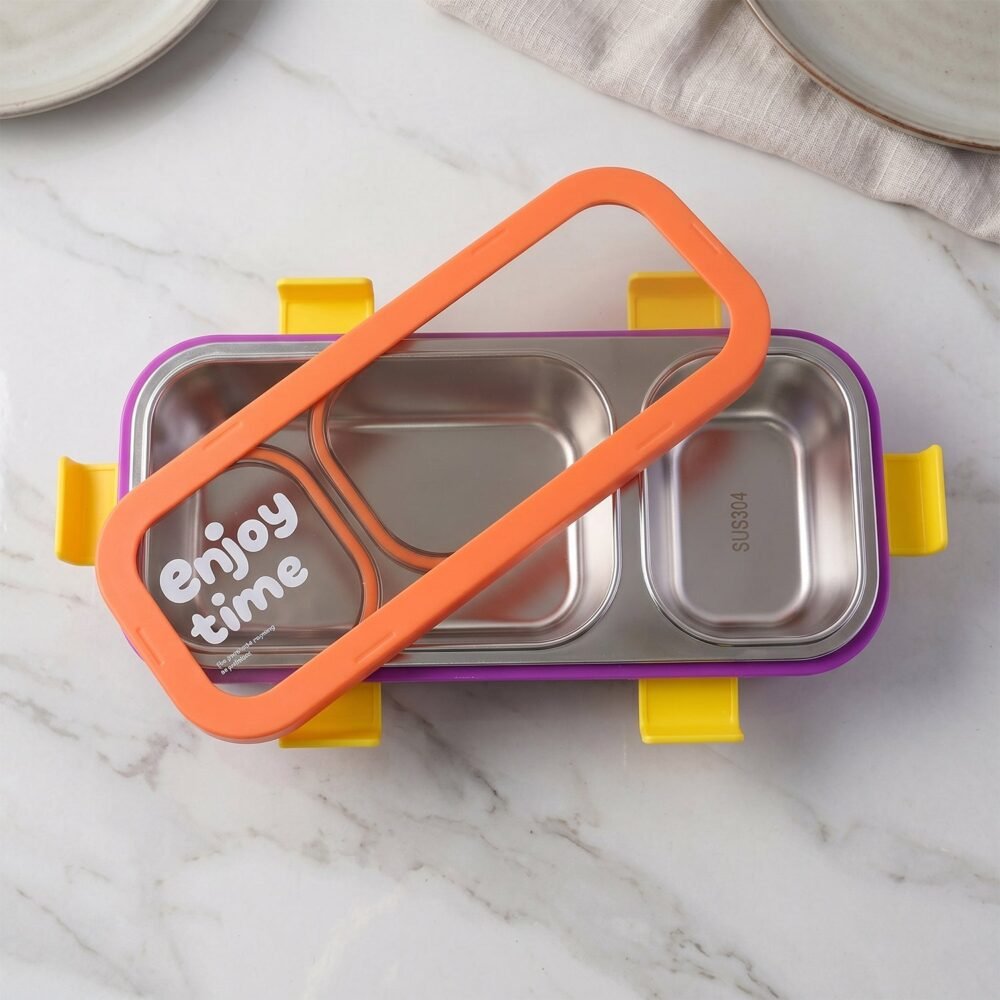 Kidslunchbox-05_54bf9e97-408e-4ef5-a1ae-5beaca84d798.jpg Stainless Steel Leak-Proof Lunch Box – 2 Compartments & Secure Seal