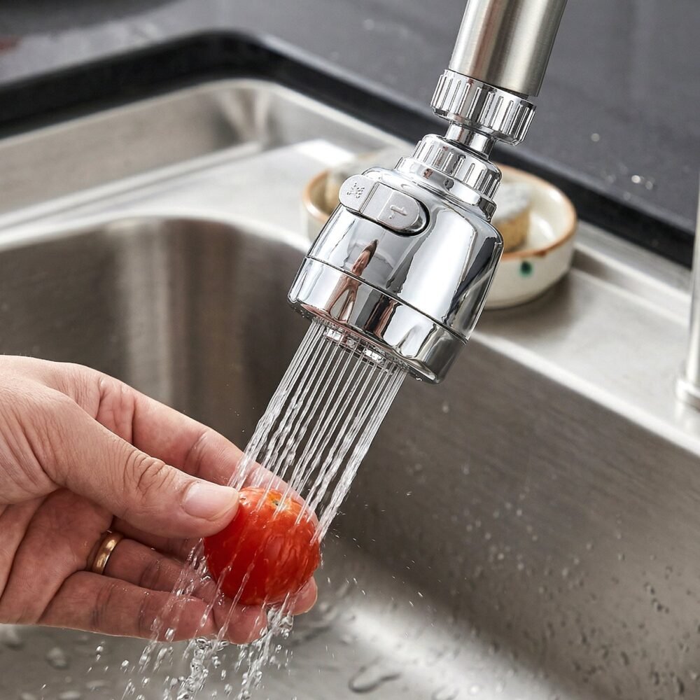 Kitchen-Faucet-Filter-Shower-5.jpg Water-Saving Faucet Aerator – 360° Rotating & Dual Mode Efficiency