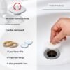 Sink Drain Hair Catcher – 5 Pcs Multipurpose Strainer Filters