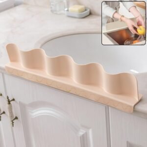 Kitchen Sink Splash Guard – Flexible 49 cm Anti-Splash Barrier