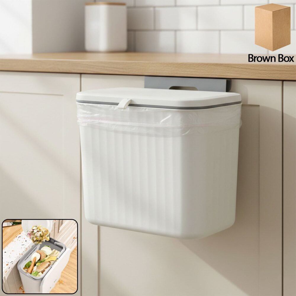 KitchenDustbin-WOSKU-01.jpg Kitchen Dustbin – Space-Saving Wall Mounted Plastic Bin