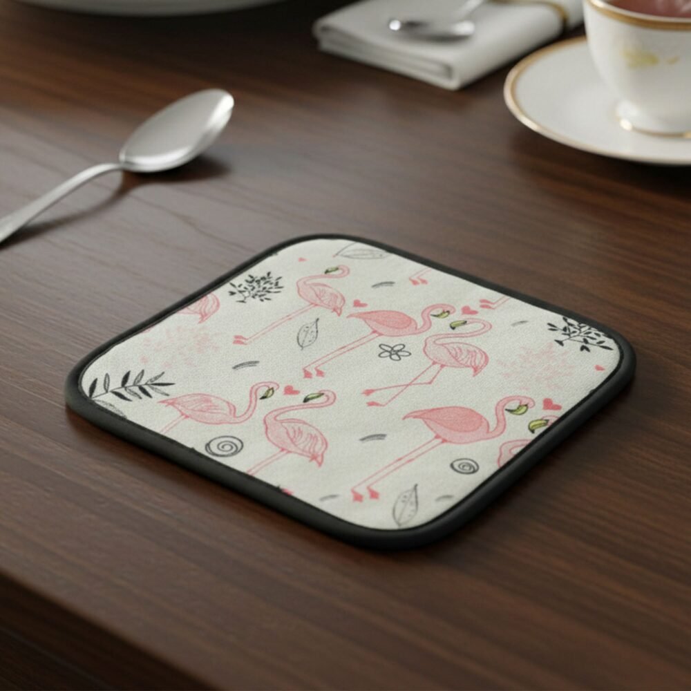 KitchenTowel-05.jpg Heat Resistant Kitchen Pot Holder Mat – Stylish 20×20 cm Protector