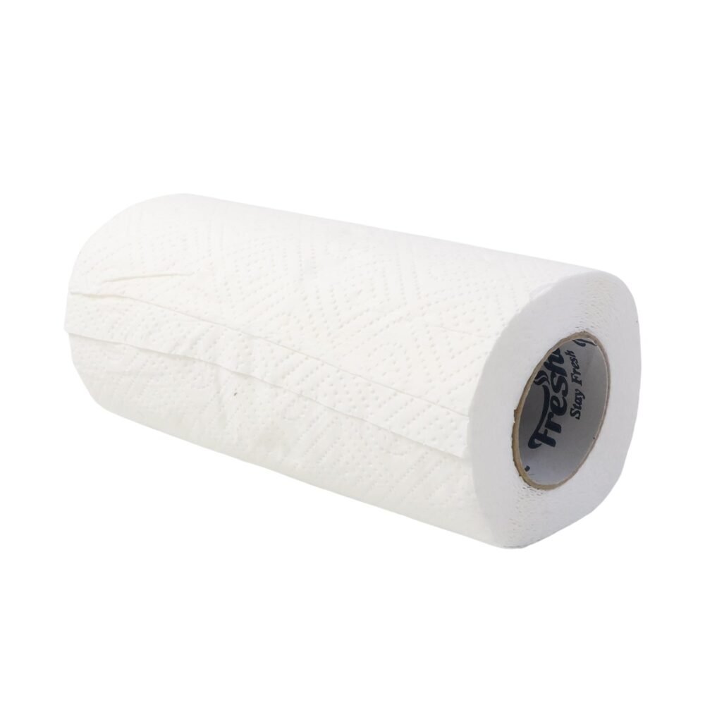 Kitchen Paper Towel Roll – 60 Super Absorbent Sheets
