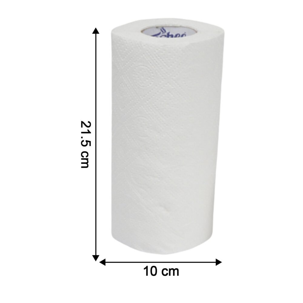 Kitchen Paper Towel Roll – 60 Super Absorbent Sheets